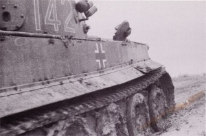 タイガー1極初期生産型　第501重戦車大隊142号車
