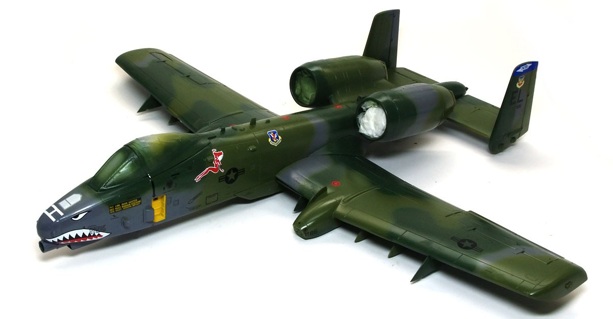 A-10Aサンダーボルト2 その12 デカール貼り | プラモ日記