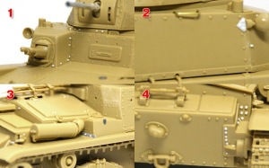 M13/40カーロ・アルマート　ディテールアップ