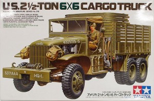アメリカ・2.5トン6×6カーゴトラック　1/35　タミヤ