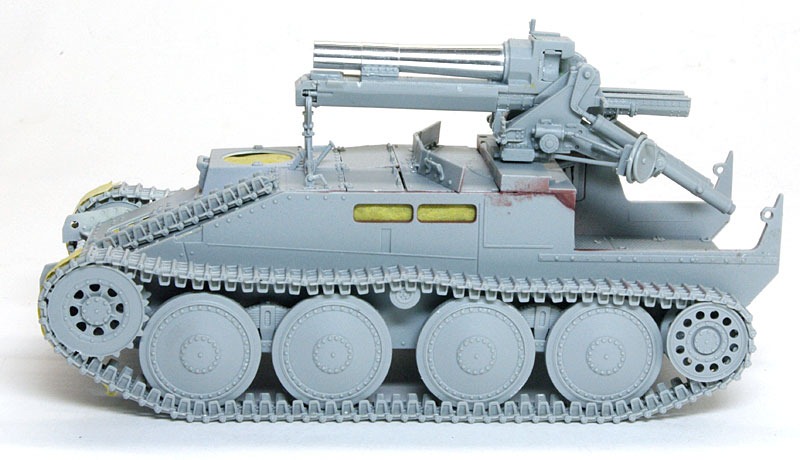 15cm重歩兵砲sIG33の組立て　グリレK