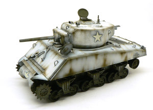 M4A3E2シャーマン・ジャンボ　冬期迷彩