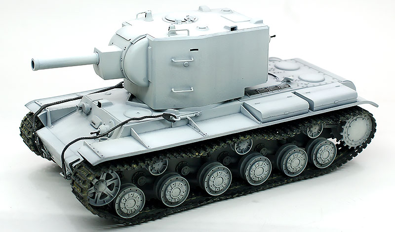 ガルパン Kv 2重戦車 その3 細部の塗分け ウオッシング プラモ日記