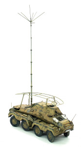 ドイツ・8輪重装甲無線車Sd.kfz.263 1/35 AFVクラブ