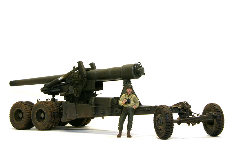 M59 155mmカノン砲　ロング・トム