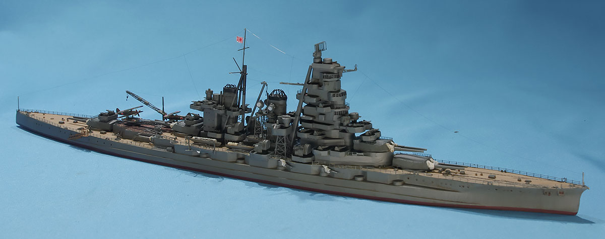 日本海軍・戦艦榛名　1/700　フジミ