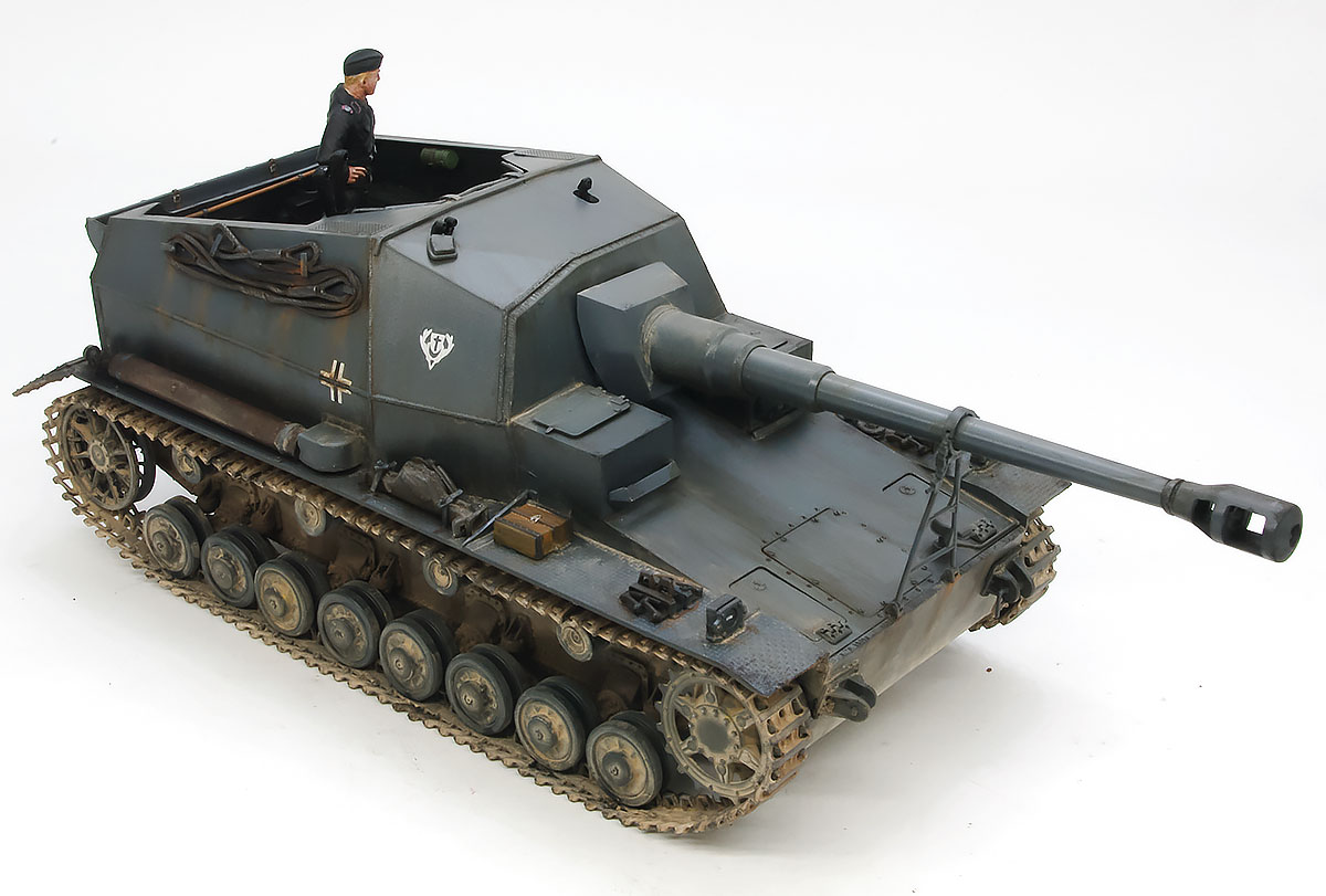 ドイツ 4号a型10 5cm対戦車自走砲ディッカーマックス その12 完成 プラモ日記