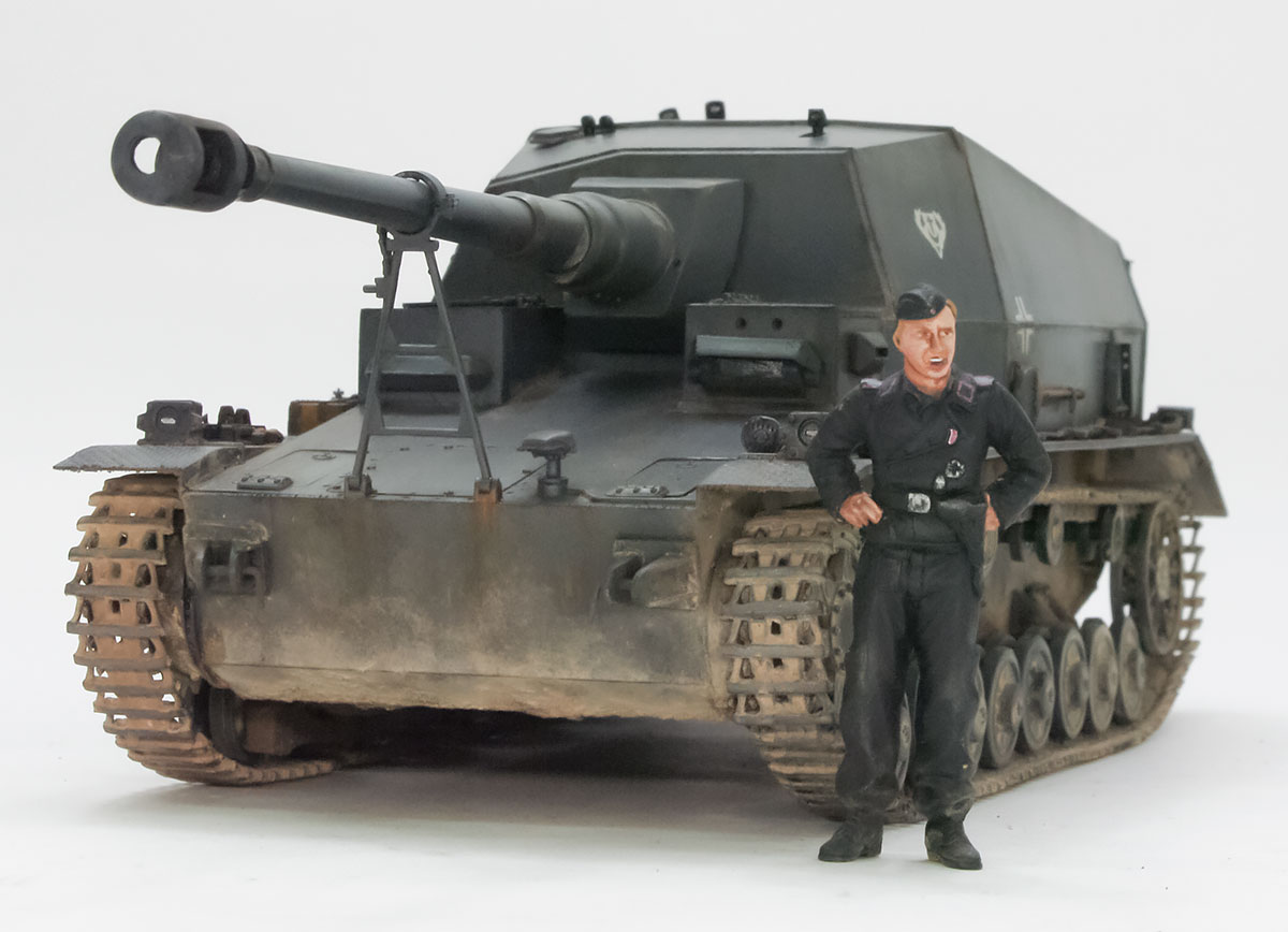 ドイツ 4号a型10 5cm対戦車自走砲ディッカーマックス その12 完成 プラモ日記