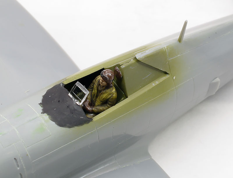 P-47Dサンダーボルト レイザーバック その2 コクピット | プラモ日記