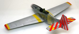 P-51Dマスタング4　塗分け完了♪