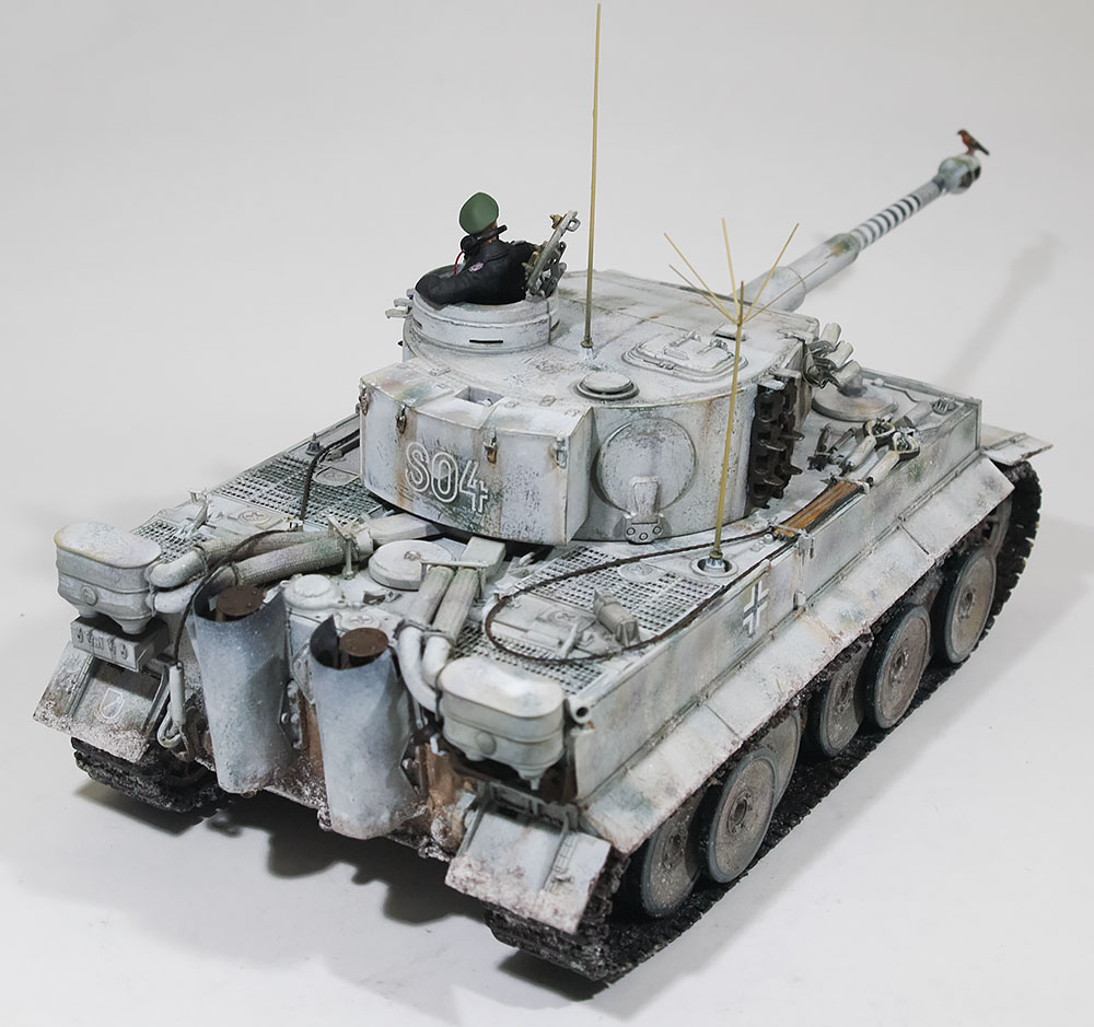 ドイツ重戦車・タイガー１初期生産型(タミヤ) その23 完成!! | プラモ日記