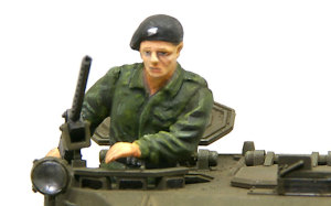 M113A1ファイヤー・サポート　フィギュアの塗装