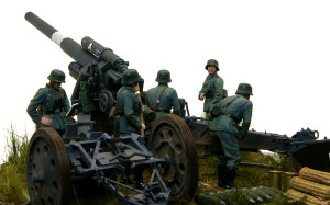 ドイツ・野戦榴弾砲兵 と 15cm重野戦榴弾砲sFH18