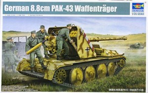 ドイツ・8.8cmPak43兵装運搬車　1/35　トランペッター