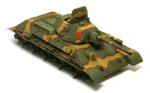 T-34/76戦車STZ　デカール貼りとOVMの塗分け