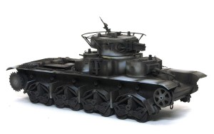 ソビエト重戦車・T-35　影吹き