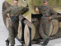ドイツ戦車兵の塗装