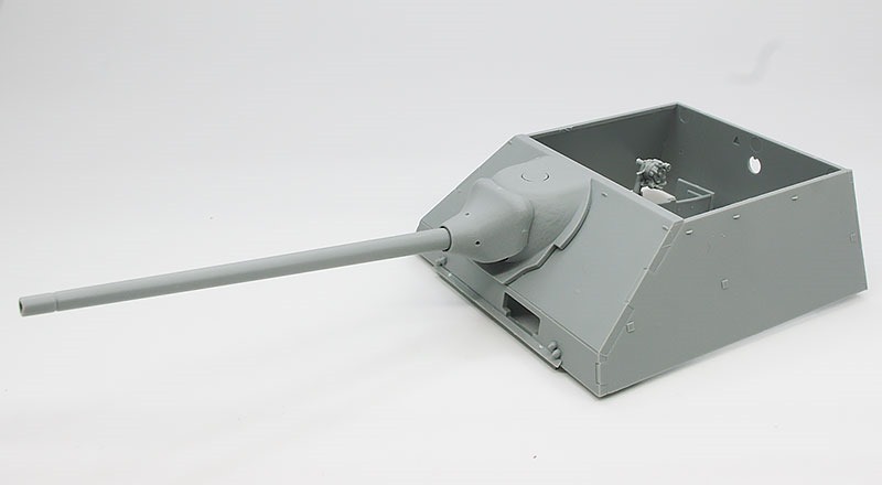 戦闘室の組み立て