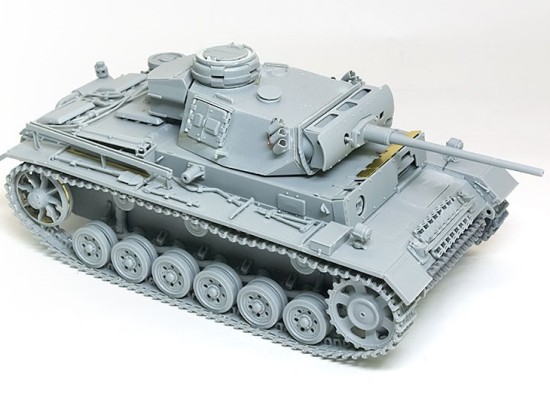 組立て完了　3号戦車M初期型