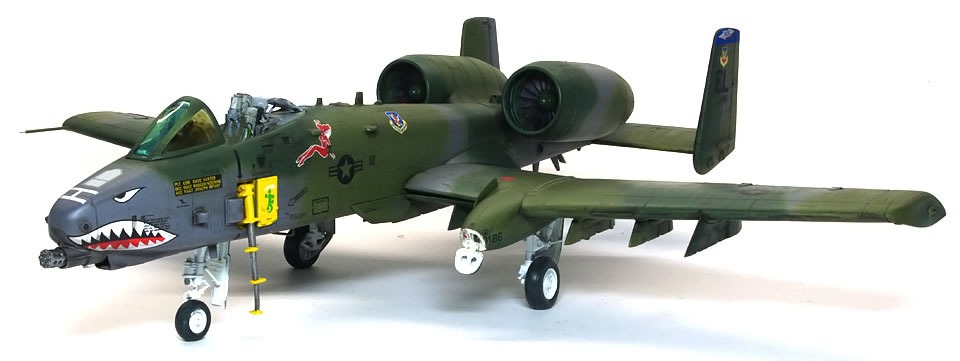 A-10Aサンダーボルト2 その5 機体の整形 | プラモ日記