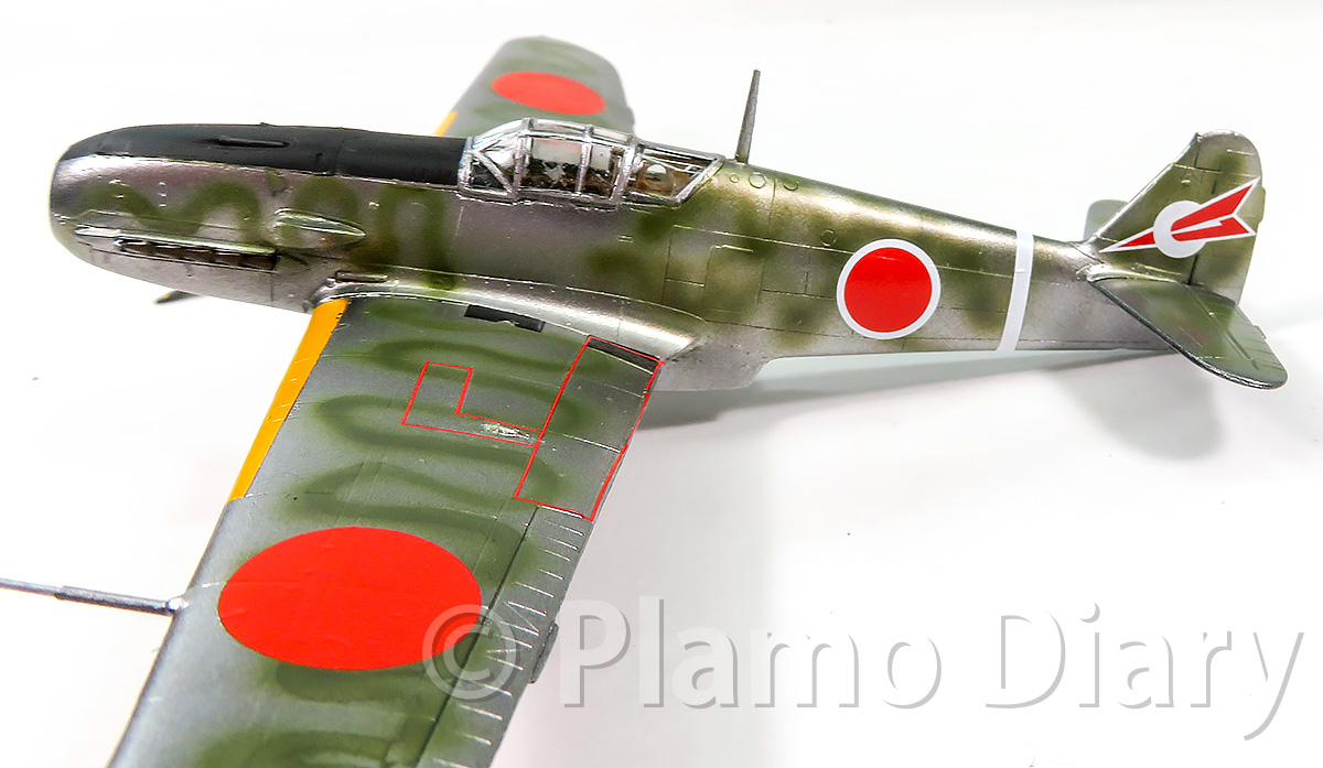 三式戦闘機飛燕1型丁 その5 デカール貼り | プラモ日記