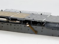 細部の塗分け　航空母艦 鳳翔