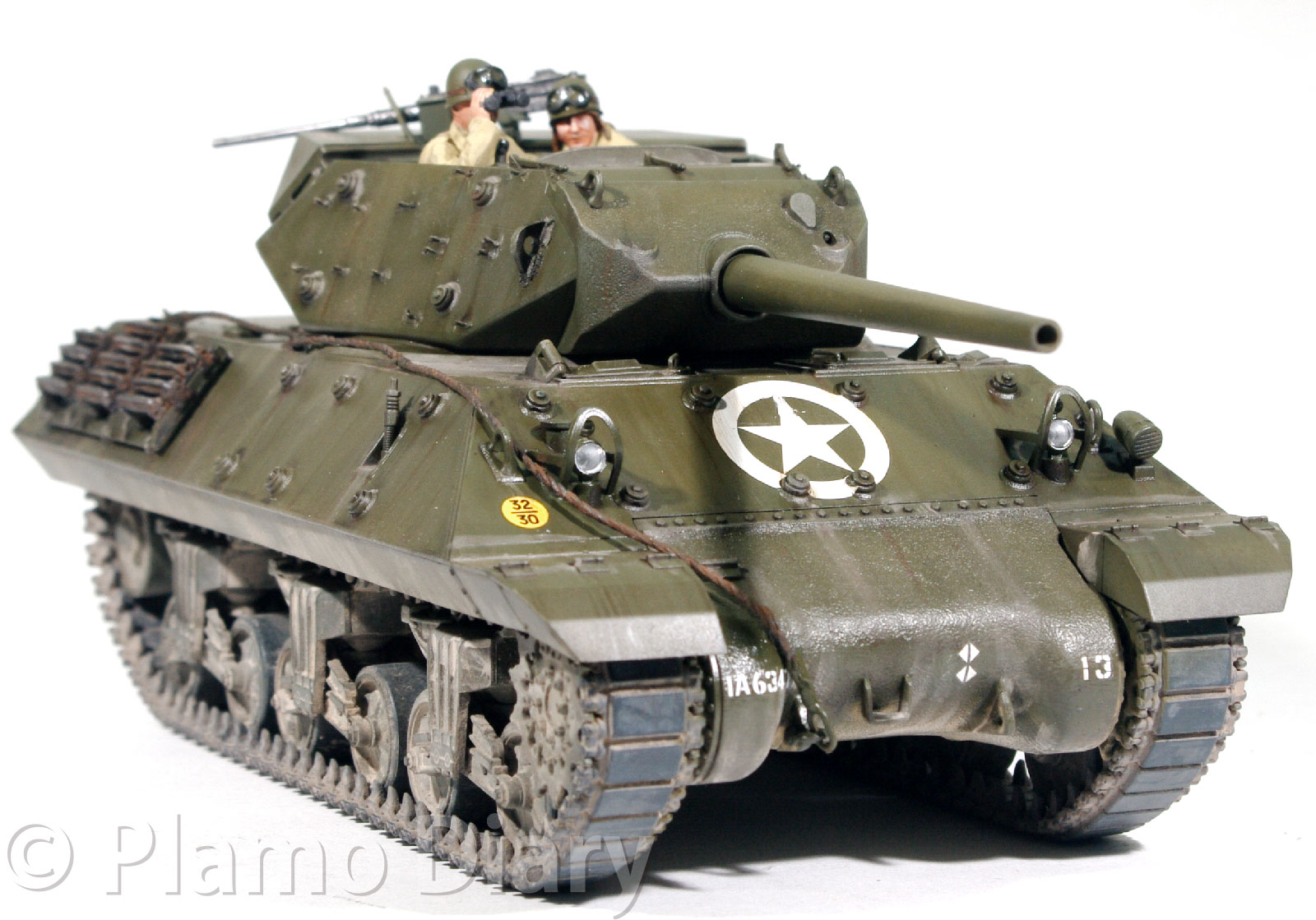 アメリカ・M10駆逐戦車 中期型 1/35 タミヤ