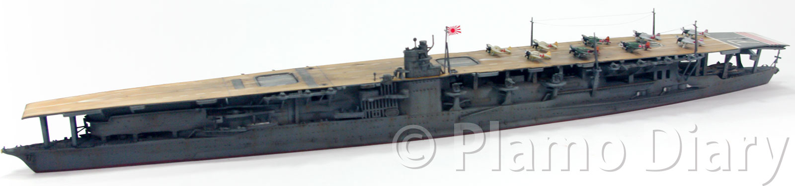 日本海軍・第1航空戦隊 航空母艦赤城　1/700　フジミ