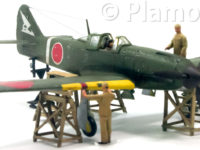 日本陸軍・三式戦闘機飛燕2型改涙滴風防 1/72 アオシマ