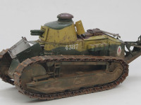 フランス軽戦車・ルノーFT鋳造砲塔 1/35 モンモデル