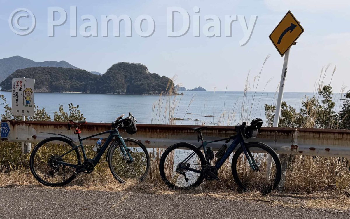尾鷲でサイクリング