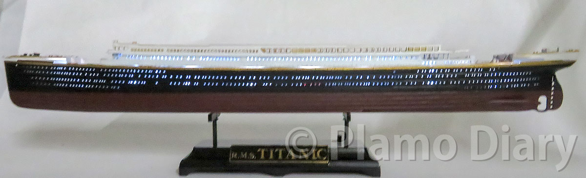 RMS・タイタニック その4 電飾とセントな井の組み立て | プラモ日記