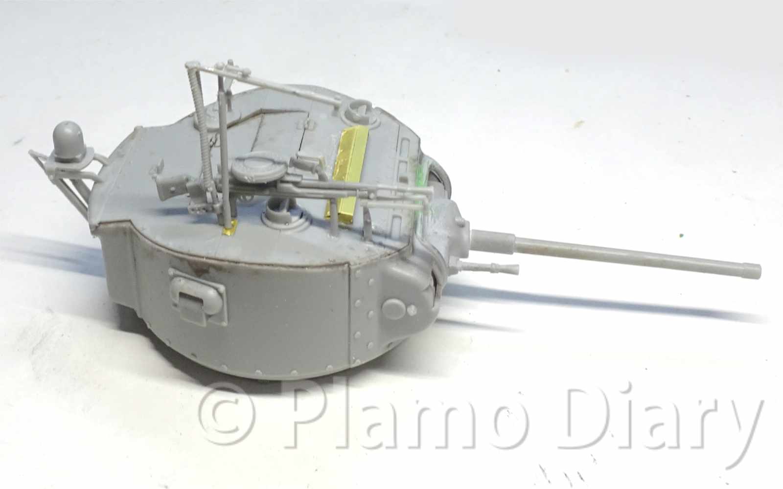 機関銃の取り付け