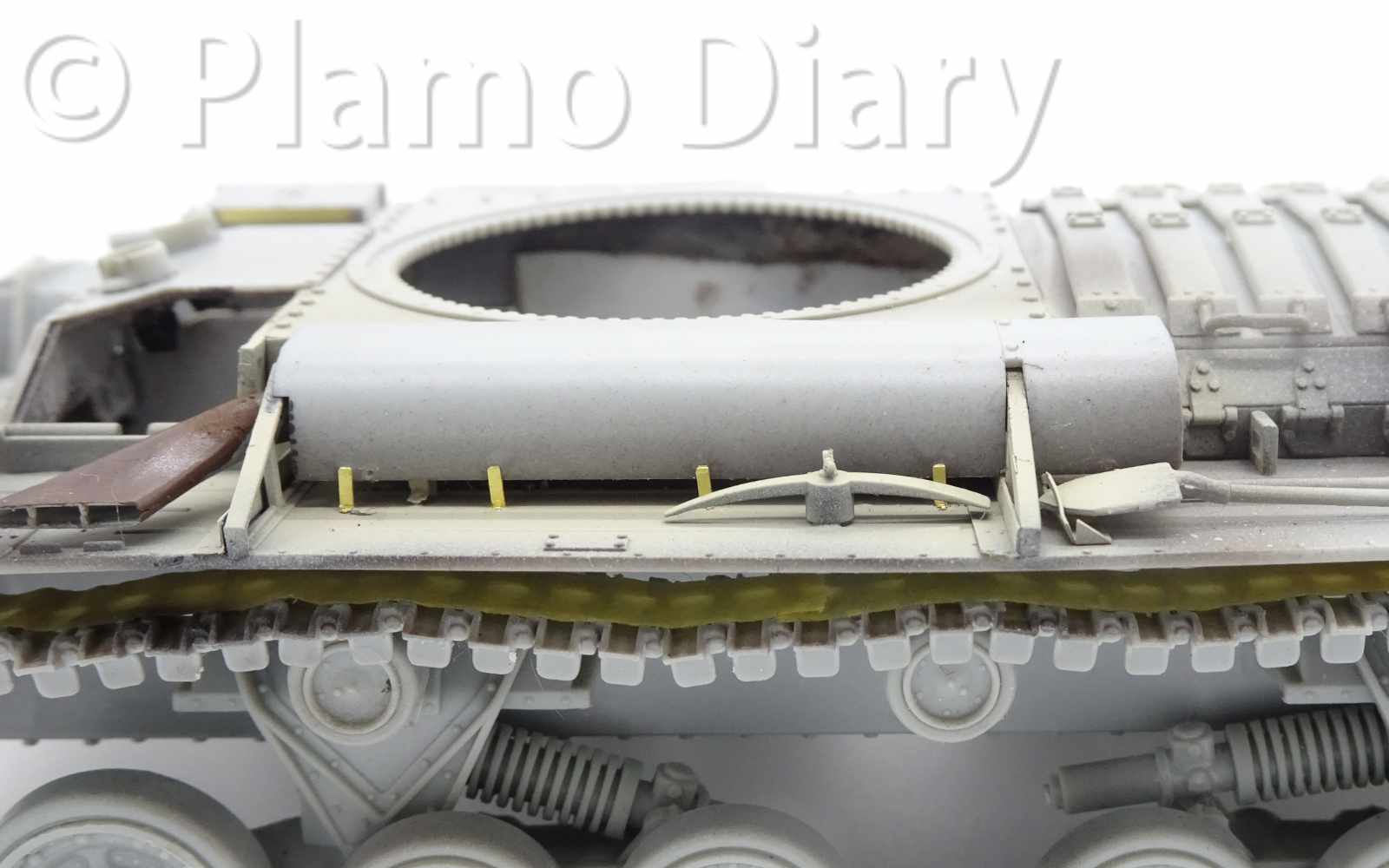 マフラーカバーの取り付け