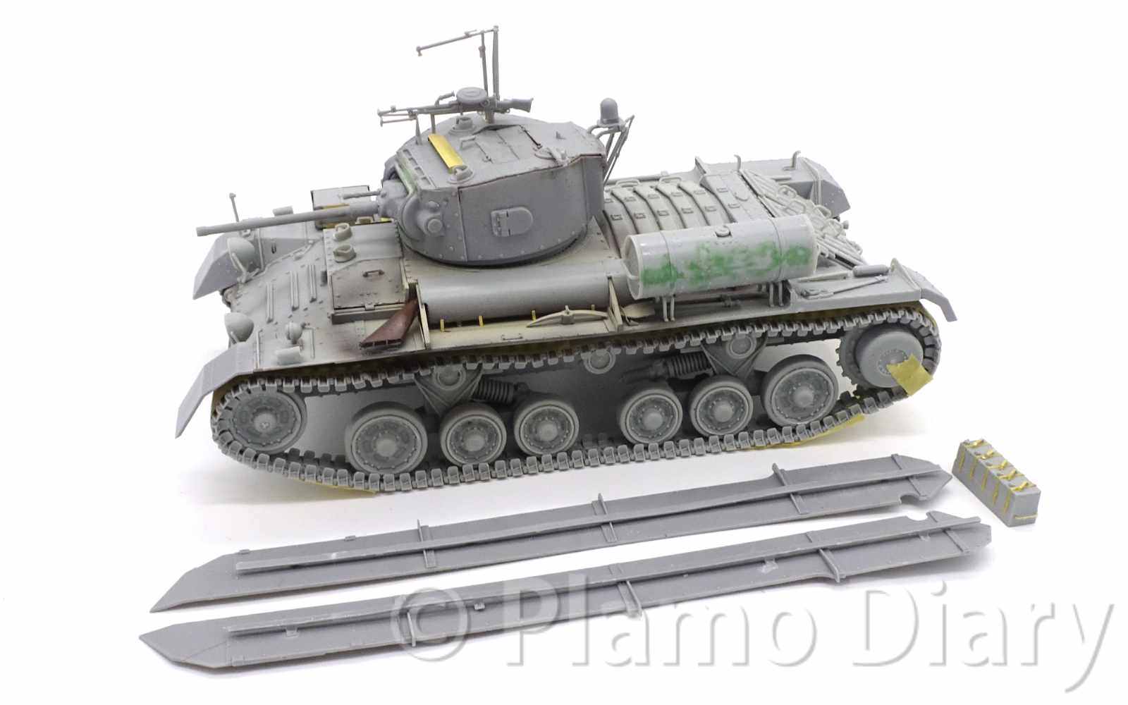 歩兵戦車Mk.3バレンタイン2 組み立て完了