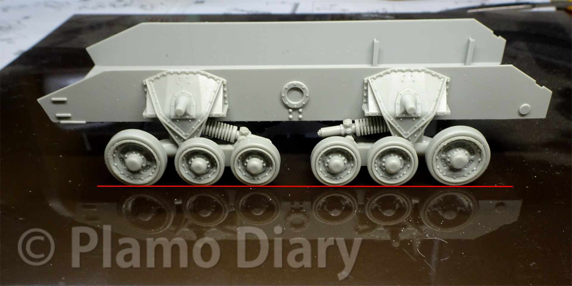 サスペンションの固定