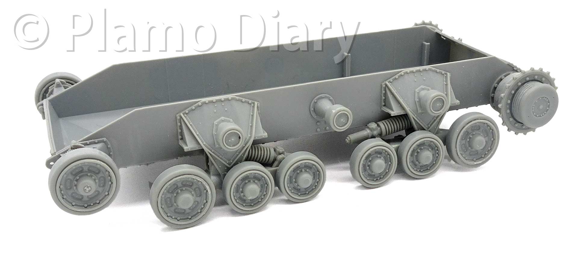 歩兵戦車Mk.3バレンタイン2 起動輪、誘導輪の組み立て